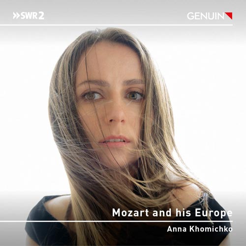 CD album cover 'Mozart and his Europe' (GEN 23841) with Anna Khomichko
